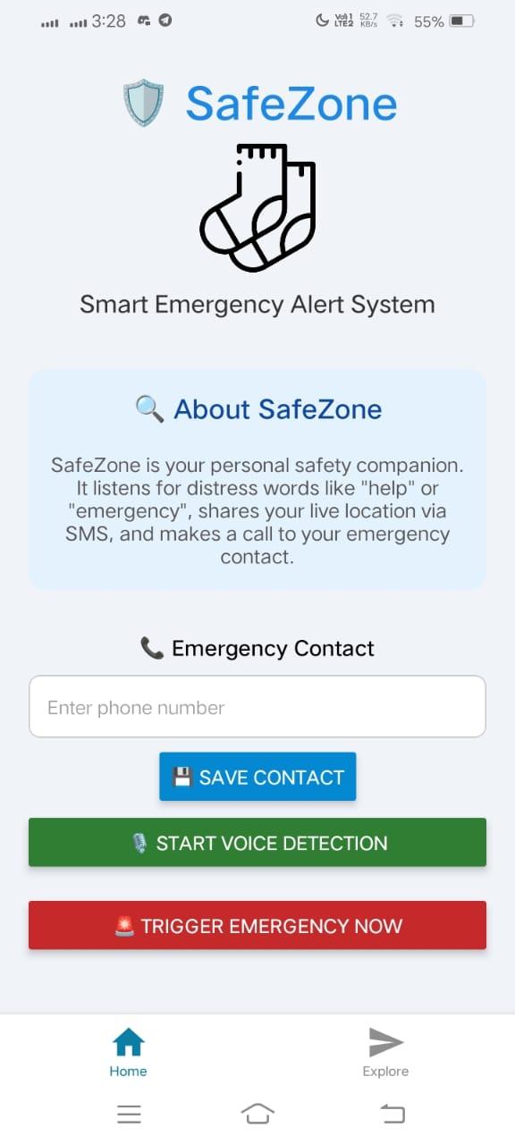 SafeZone - Emergency Alert App